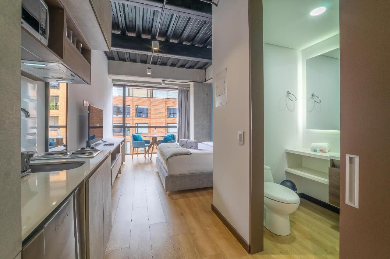 Apartmán Dreamy Loft In Parque Virrey Bogotá Exteriér fotografie