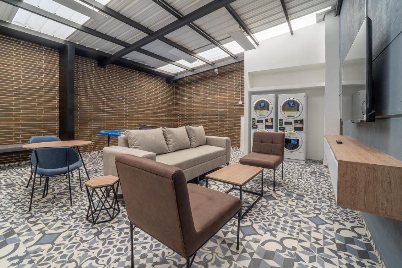 Apartmán Dreamy Loft In Parque Virrey Bogotá Exteriér fotografie